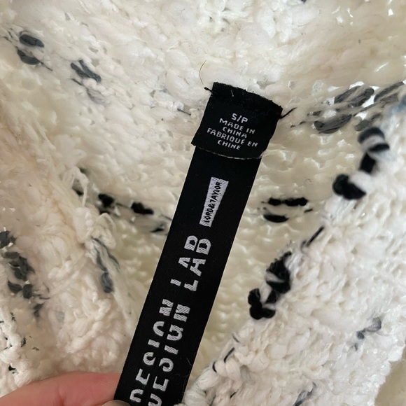 Design Lab open shoulder knit top, size S - Picture 2 of 3